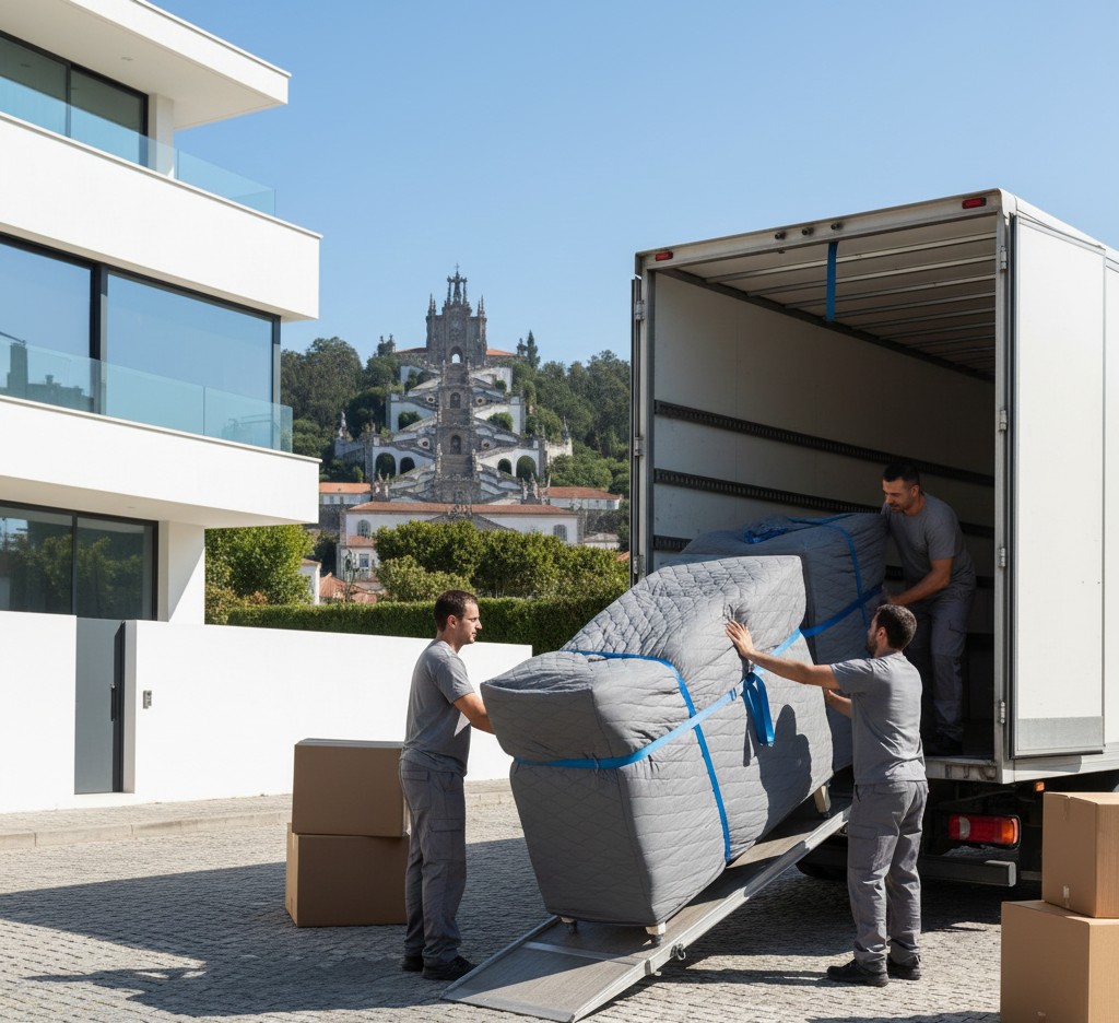 Camion demenagement Paris Faro Cidade Velha